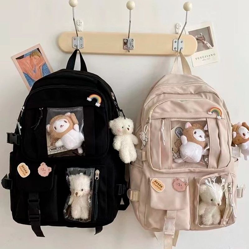 Mochila Japonesa E Coreana Para Meninas Estudantes Do Ensino Médio De Grande Capacidade