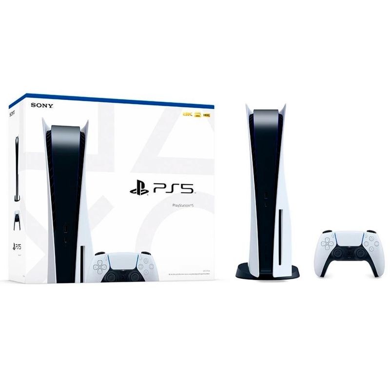 Playstation 5 Ps5 Novo Lacrado Mídia Física 825Gb +1 Controle Original